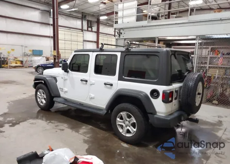 2019 Jeep Wrangler Unlimited Sport 4X4 z USA, uszkodzony, nr VIN 1C4HJXDGXKW582379